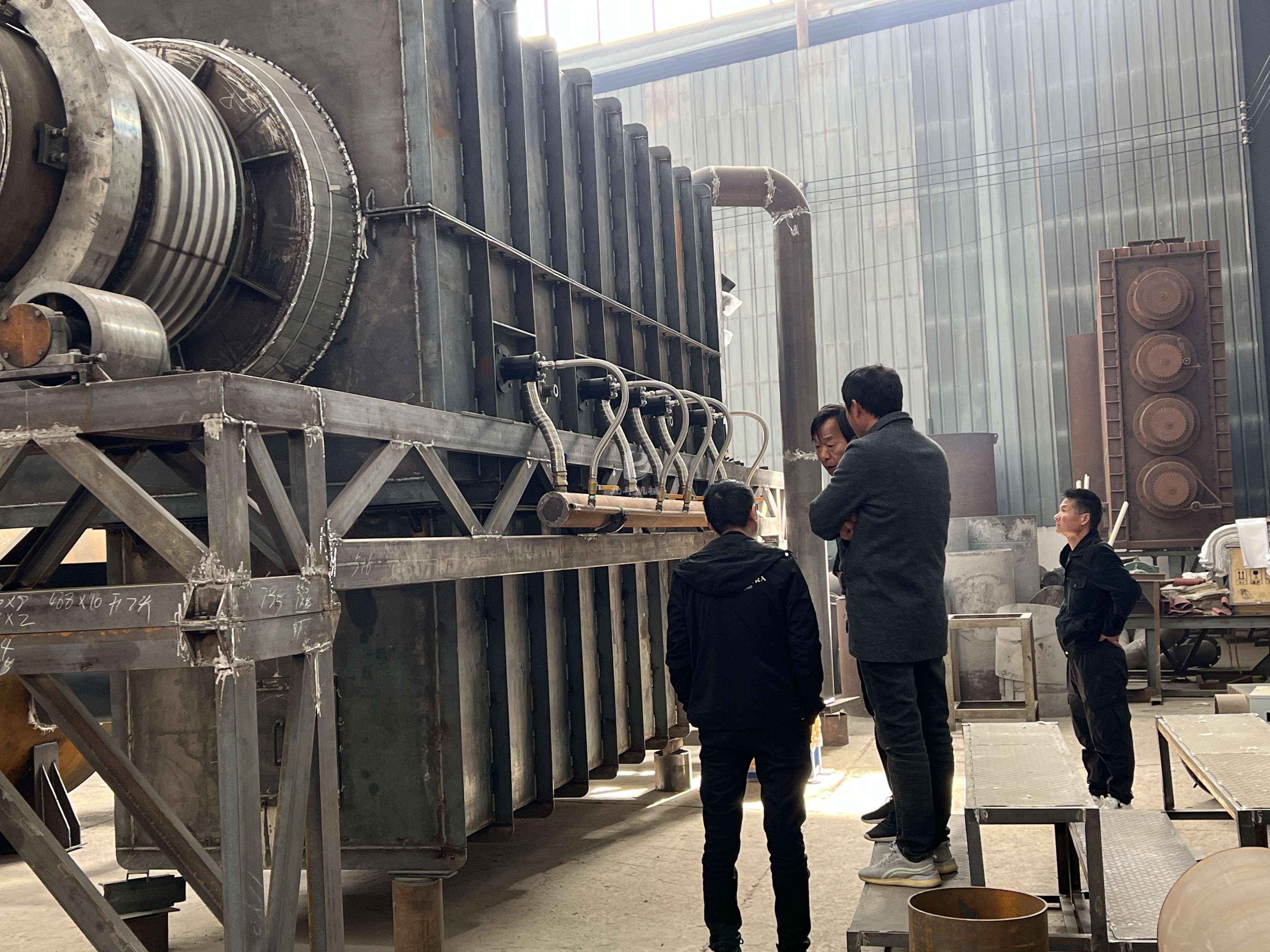 山東客戶(hù)前來(lái)洽談合作